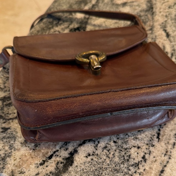 Brown Leather Shoulder Bag - Picture 5 of 5